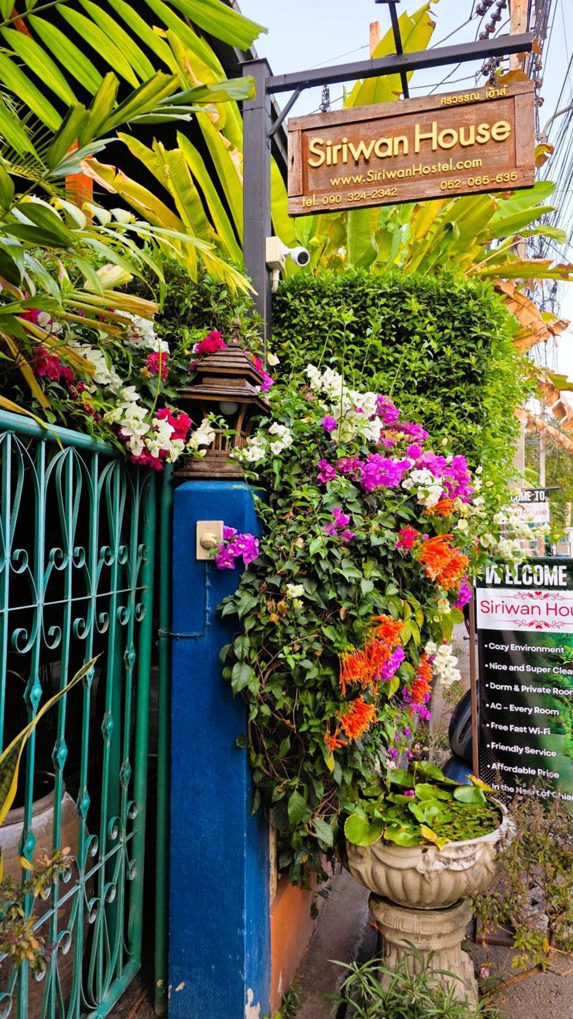 Siriwan Hostel Čiang Mai Exteriér fotografie
